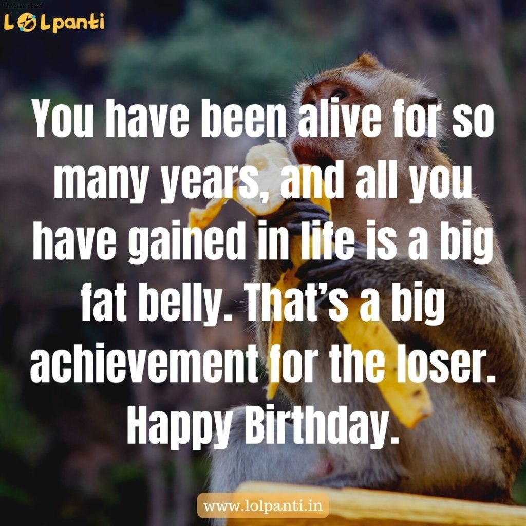 funny happy birthday wishes