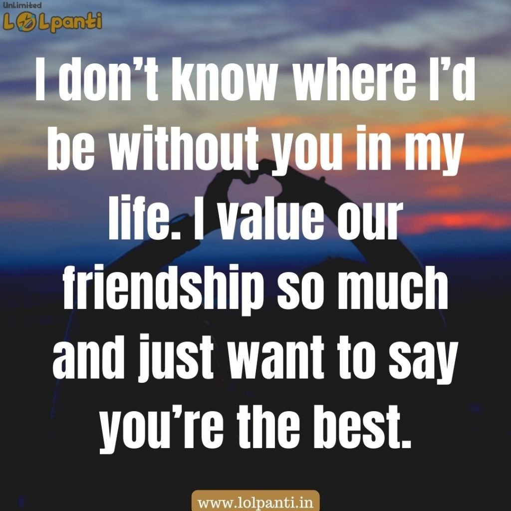 Message For Best Friend