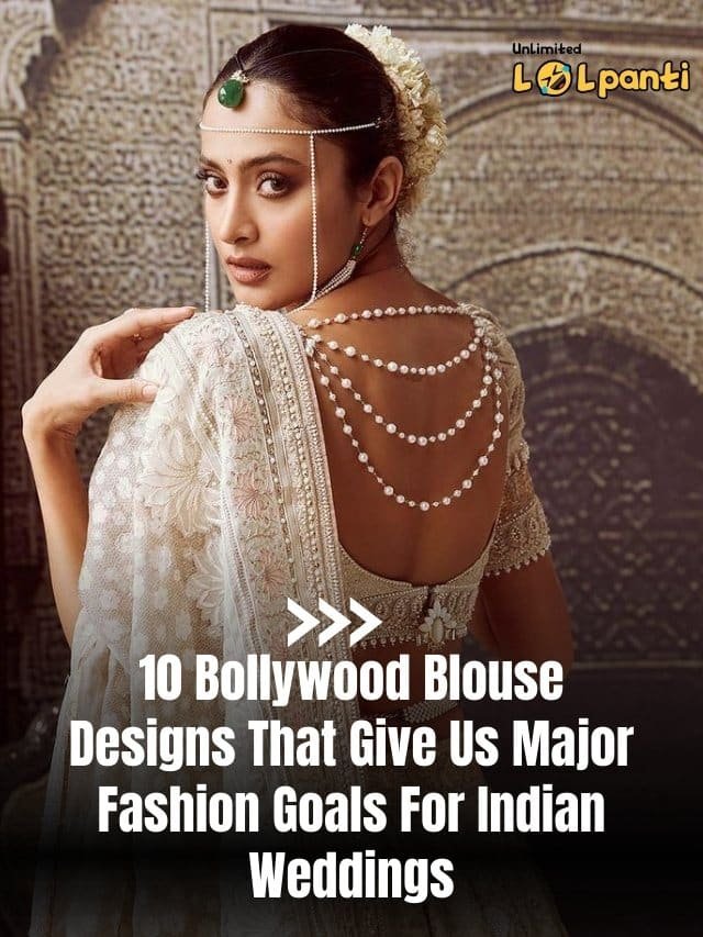 bollywood blouse design