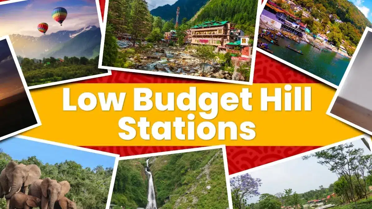low budget hill stations in india