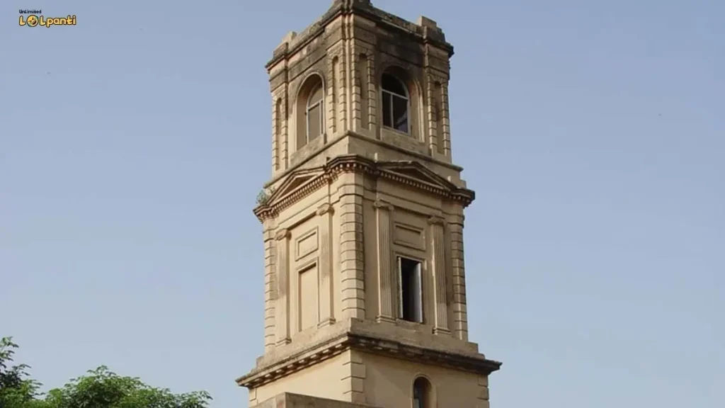 cantonment church tower in karnal
