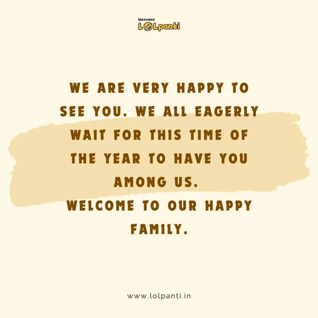 best wishes for new comer