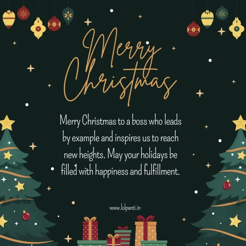 xmas wish for boss