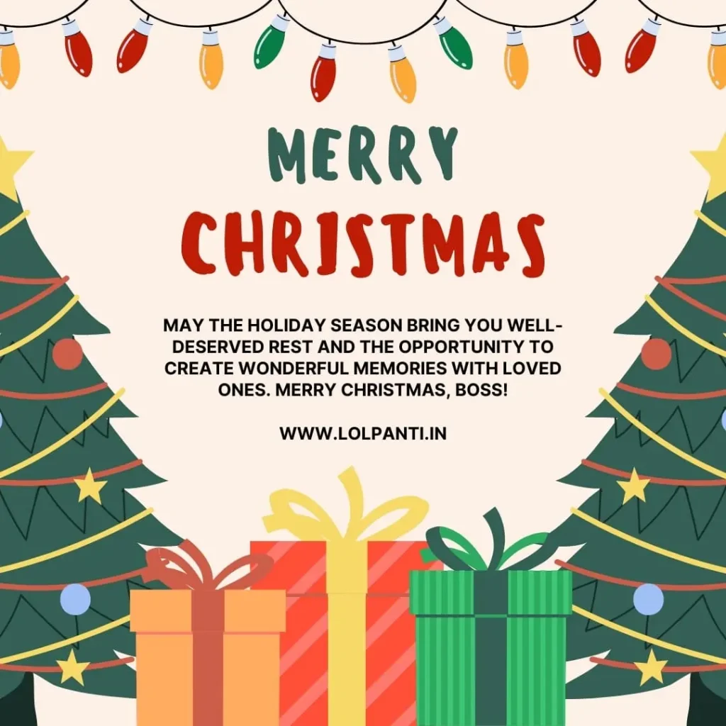 xmas wish for boss