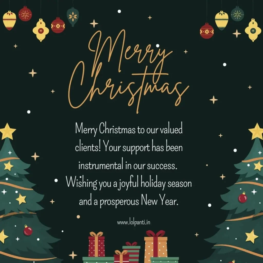 christmas greeting for customers images