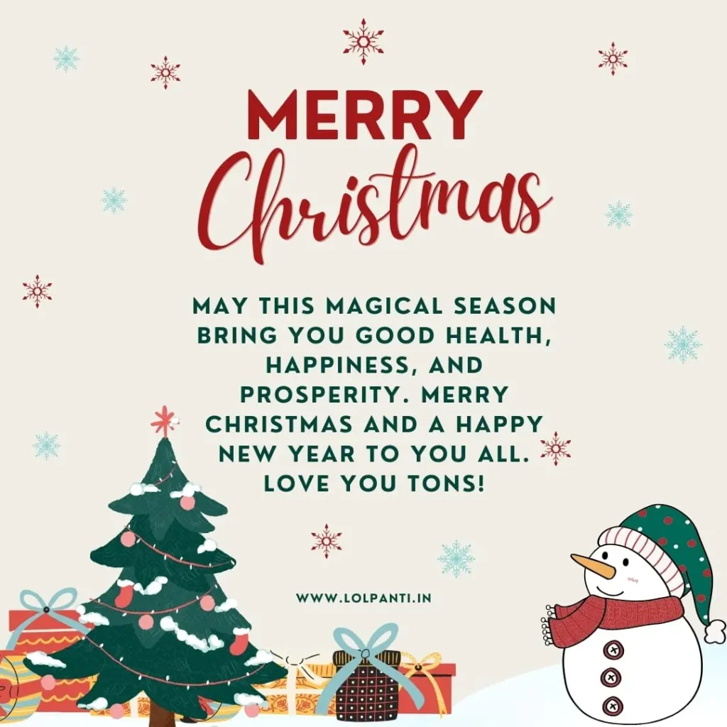 christmas wishes for relatives