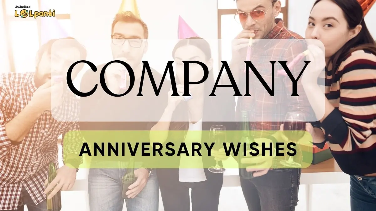 company anniversary wishes