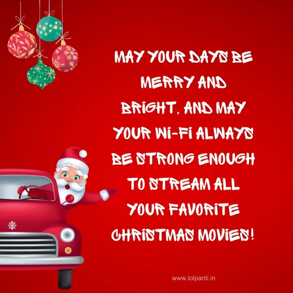 funny merry christmas message