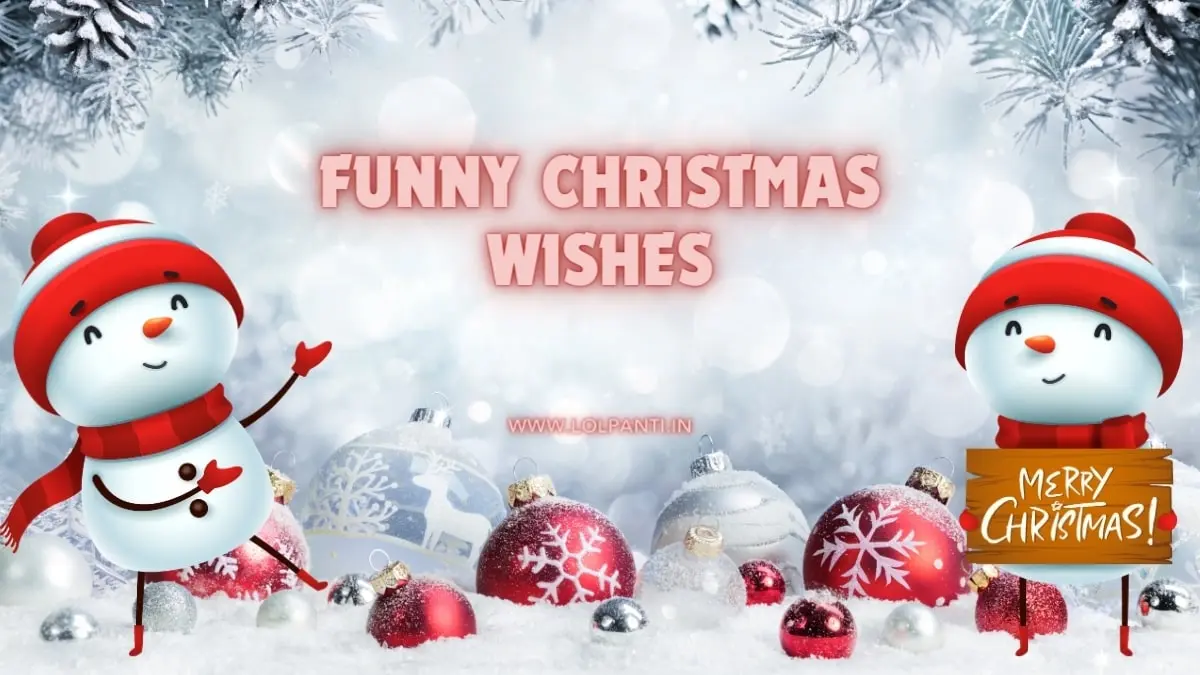 funny christmas wishes