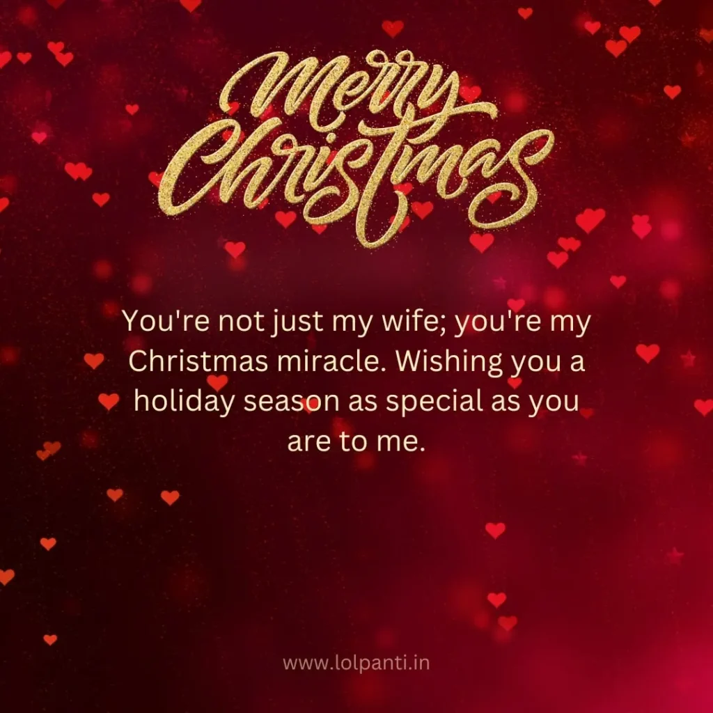 romantic christmas messages for him