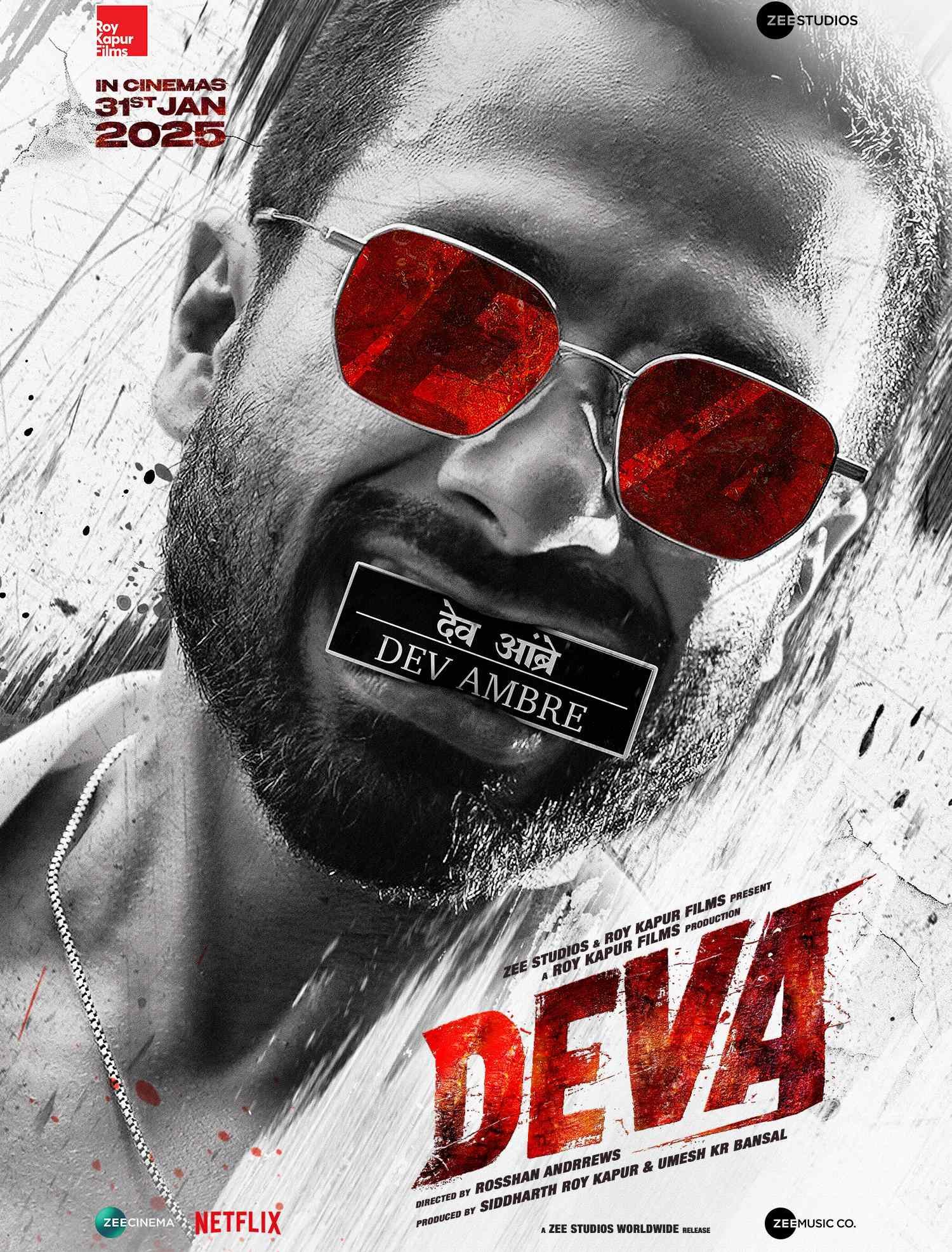 deva movie poster
